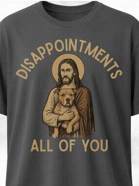 NEW! Jesus & Pitbull T shirt